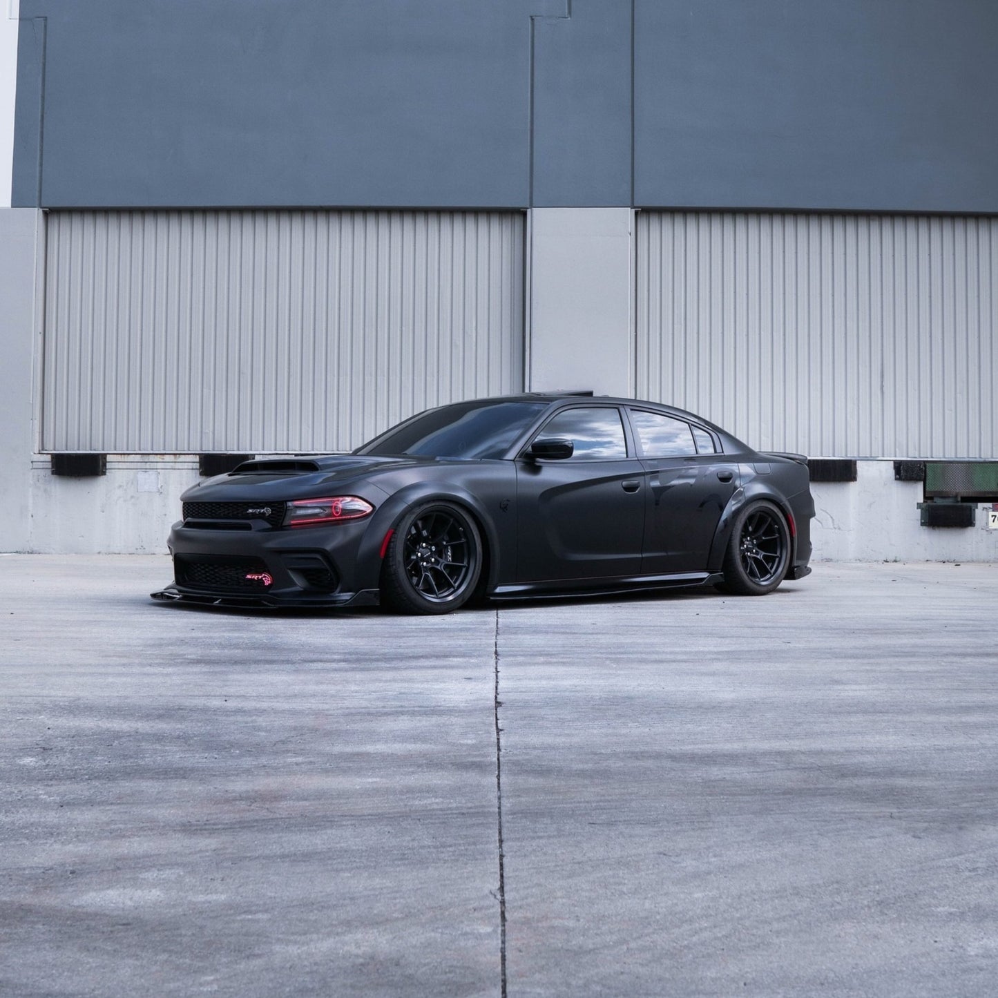 SRT Hellcat LED Emblem Badge: (Multicolor) - Speedlogix