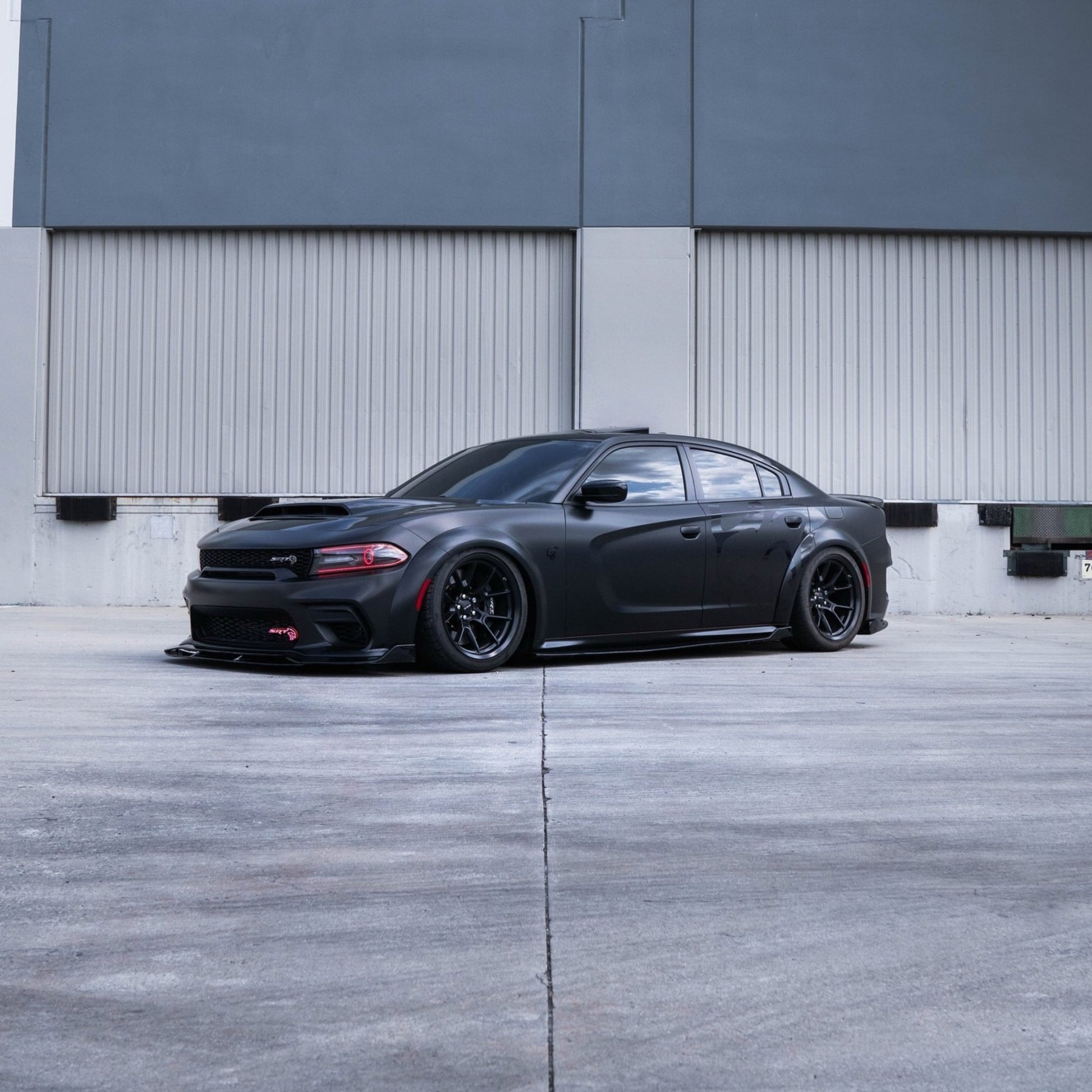 SRT Hellcat LED Emblem Badge: (Multicolor) - Speedlogix