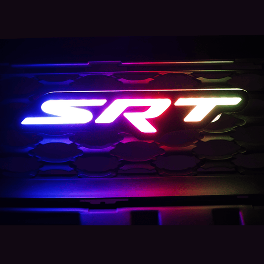 SRT LED Emblem Badge: (Multicolor) - Speedlogix