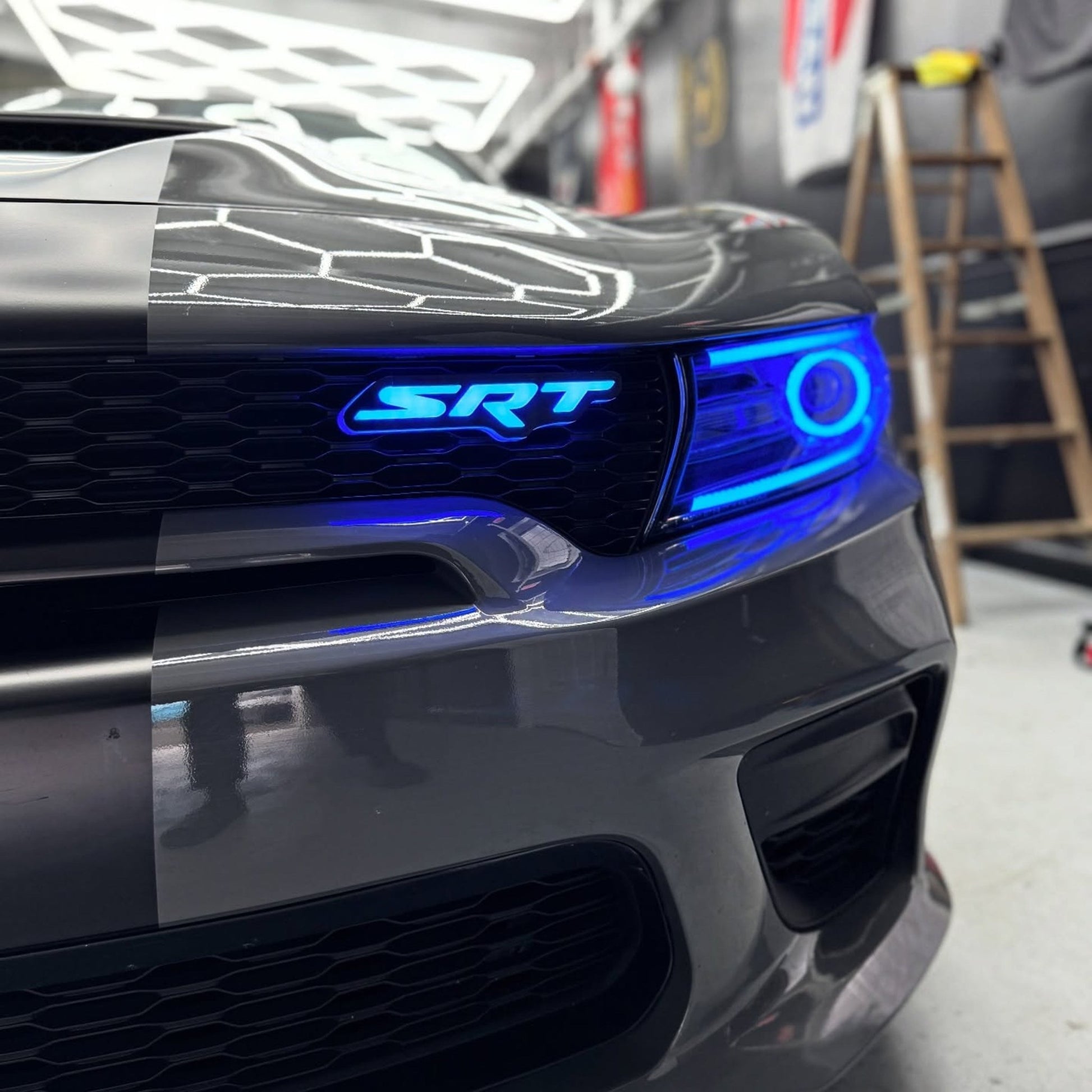 SRT LED Emblem Badge: (Multicolor) - Speedlogix