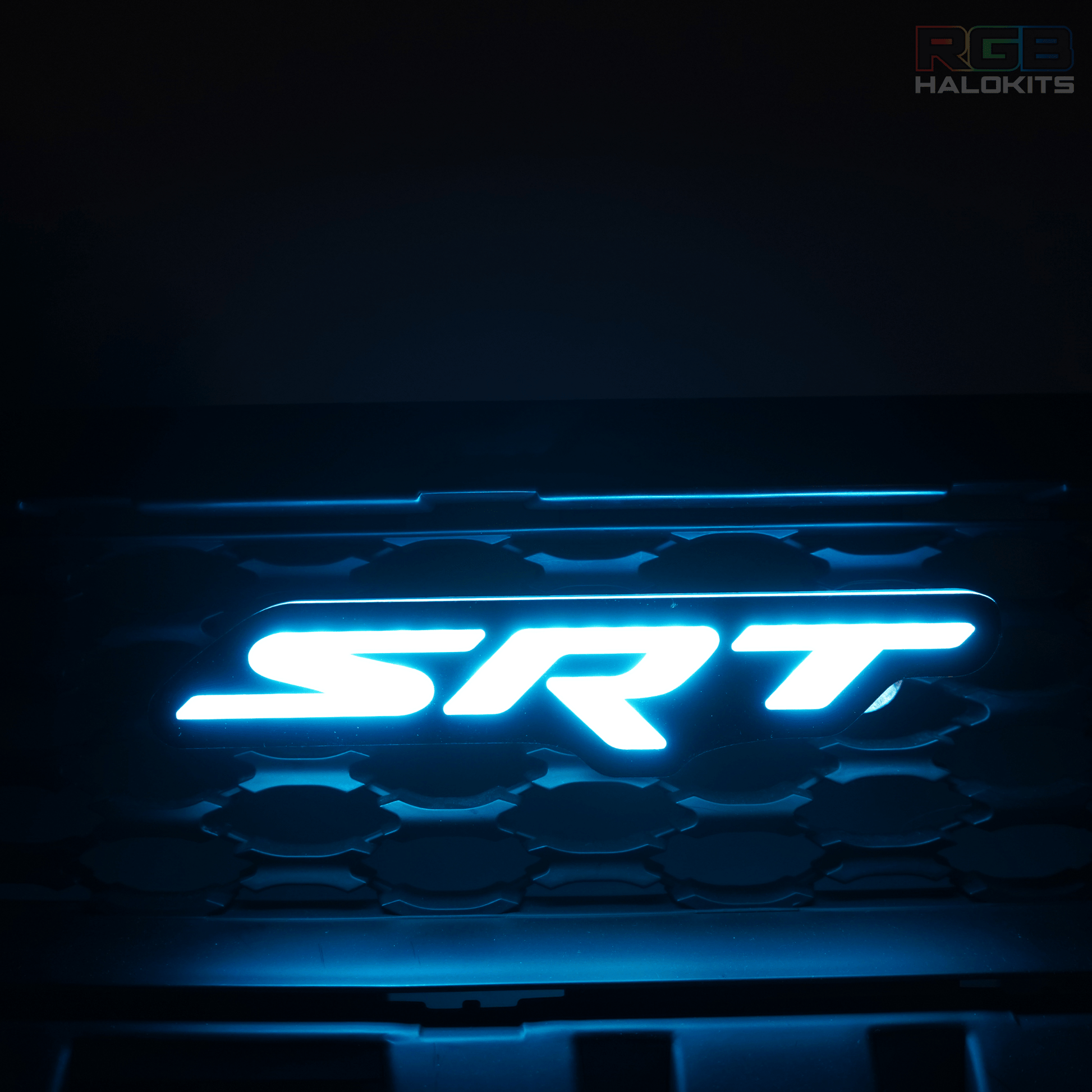 SRT LED Emblem Badge: (Multicolor) - Speedlogix