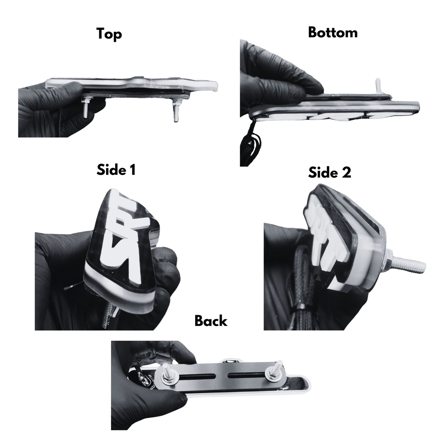 SRT LED Emblem Badge: (Multicolor) - Speedlogix