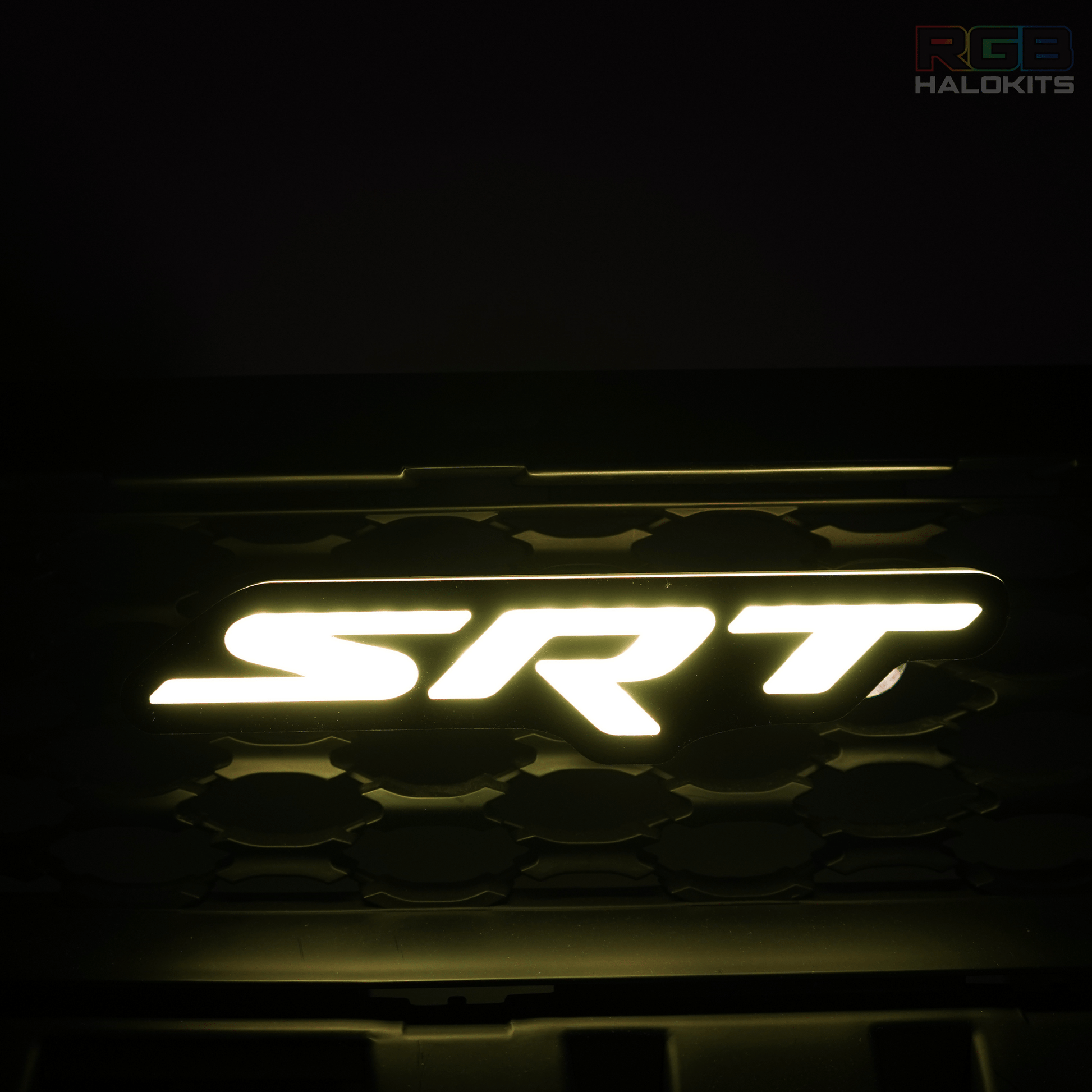 SRT LED Emblem Badge: (Multicolor) - Speedlogix