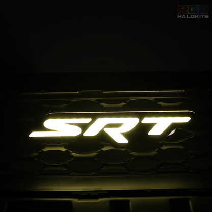 SRT LED Emblem Badge: (Multicolor) - Speedlogix
