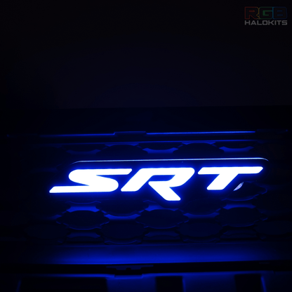 SRT LED Emblem Badge: (Multicolor) - Speedlogix