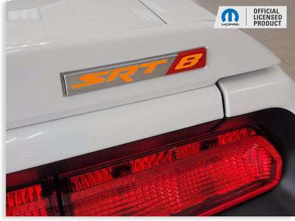 SRT8 Trunk Emblem Overlay Decal - 2008 - 2014 Challenger SRT8 - Speedlogix