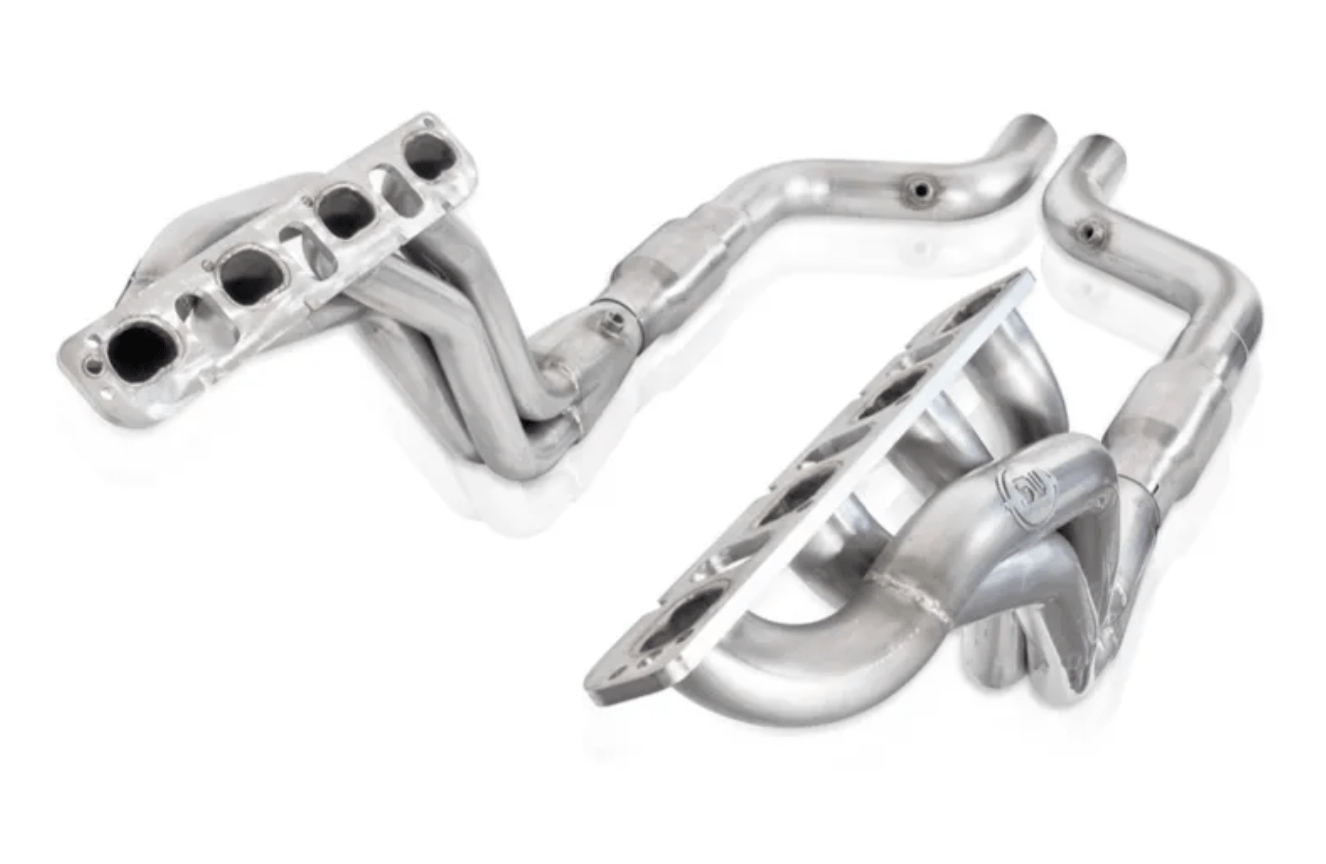 Stainless Works 2" Long Tube Headers, Catted Mid - Pipes 2005 - 2023 Challenger/Charger 5.7L/6.2L/392/6.4L - Speedlogix