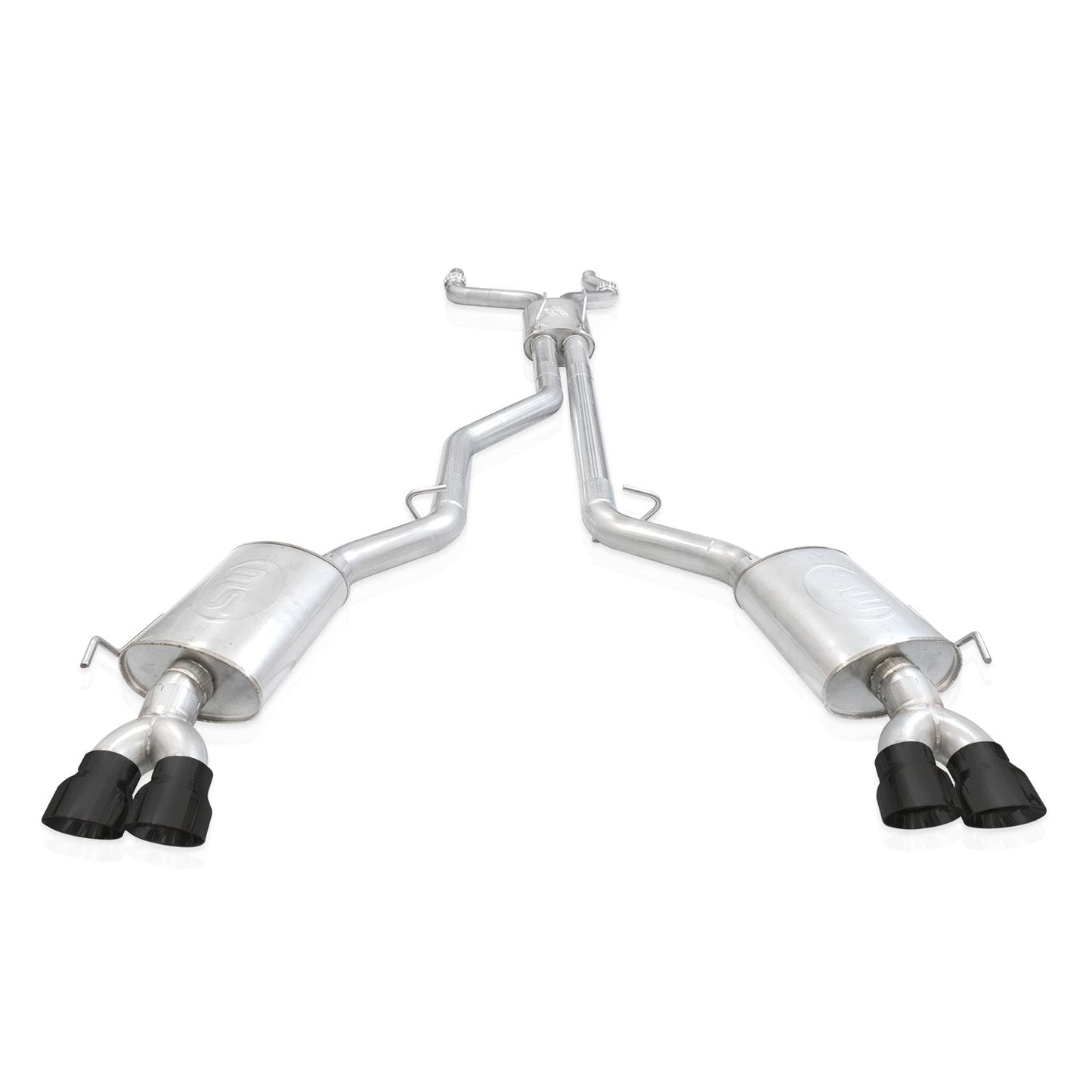 Stainless Works Cat - Back Exhaust, Black Tips 2020 - 2024 Explorer ST - Speedlogix