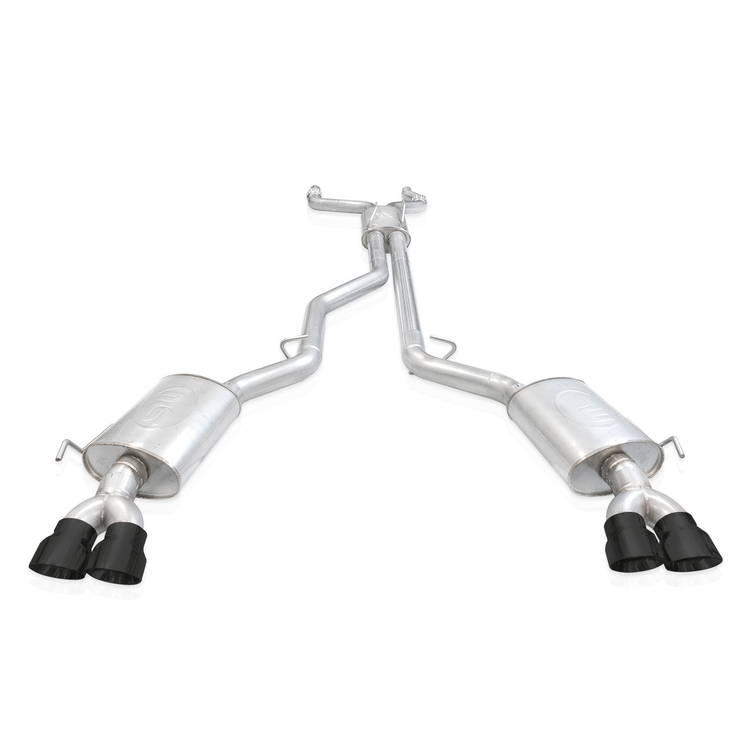 Stainless Works Cat - Back Exhaust, Black Tips 2020 - 2024 Explorer ST - Speedlogix