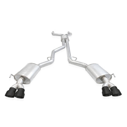 Stainless Works Cat - Back Exhaust, Black Tips 2020 - 2024 Explorer ST - Speedlogix
