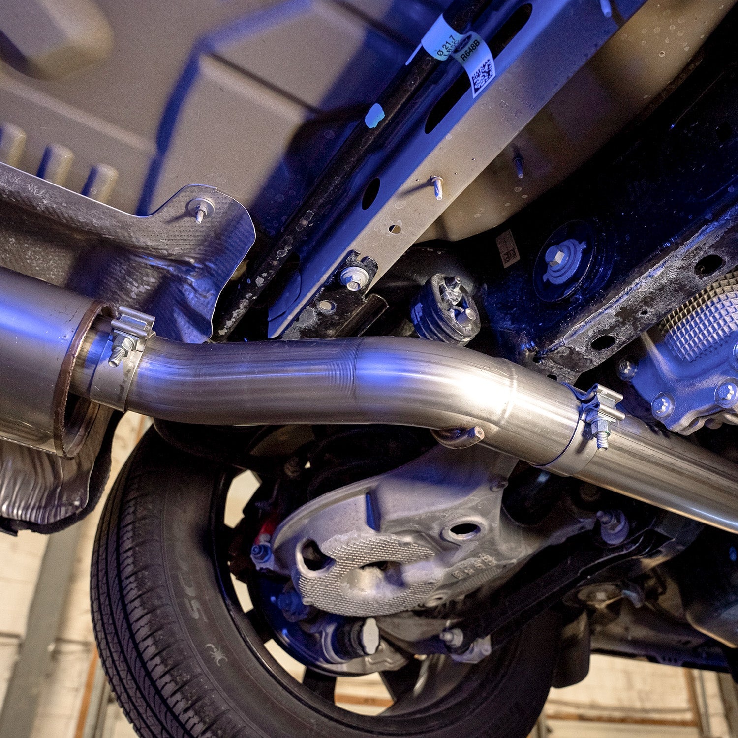 Stainless Works Cat-Back Exhaust, Black Tips 2020-2024 Explorer ST