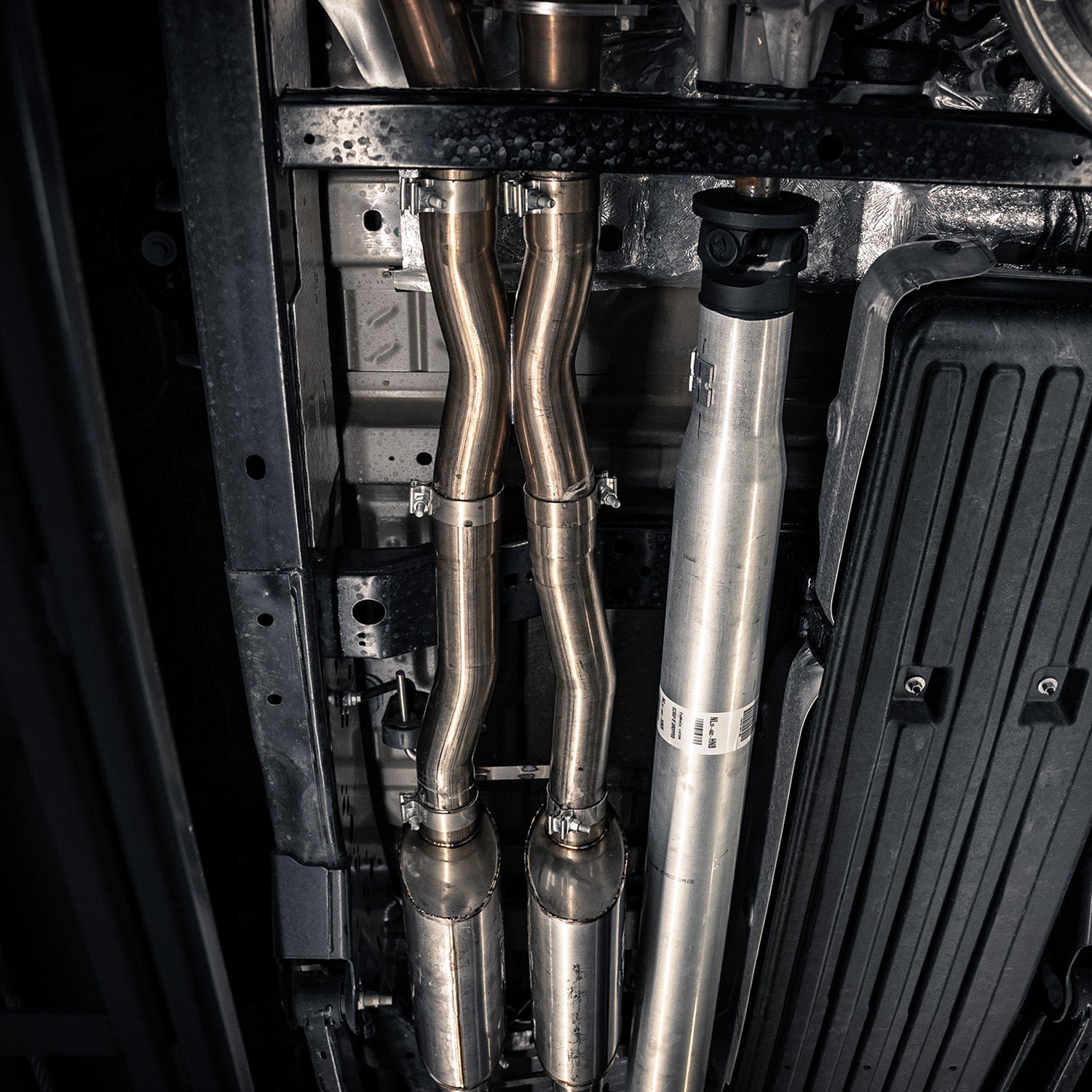 Stainless Works Cat - Back Exhaust, Black Tips 2023 - 2025 Raptor R - Speedlogix