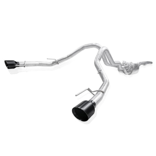 Stainless Works Cat - Back Exhaust, Black Tips 2023 - 2025 Raptor R - Speedlogix