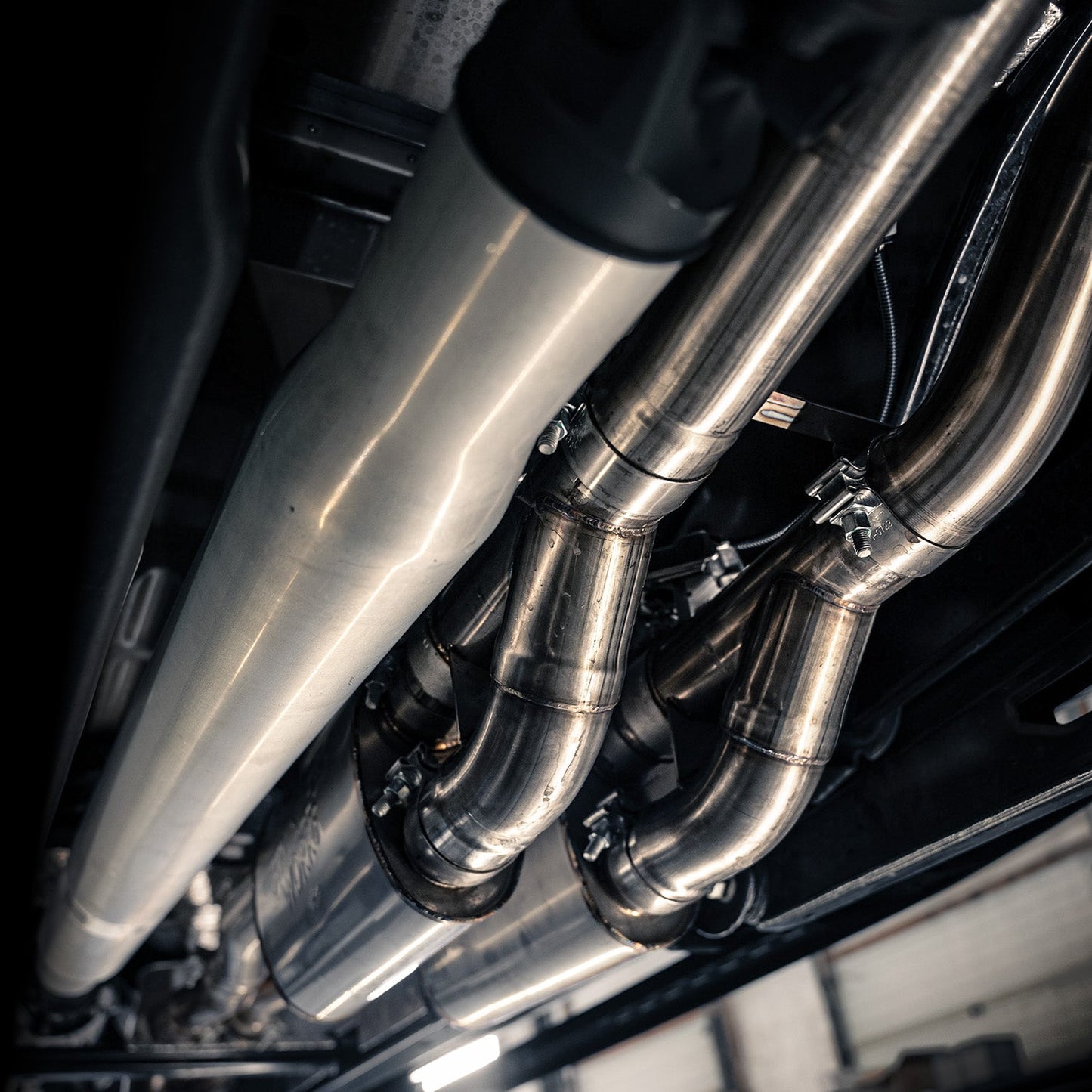 Stainless Works Cat - Back Exhaust, Black Tips 2023 - 2025 Raptor R - Speedlogix