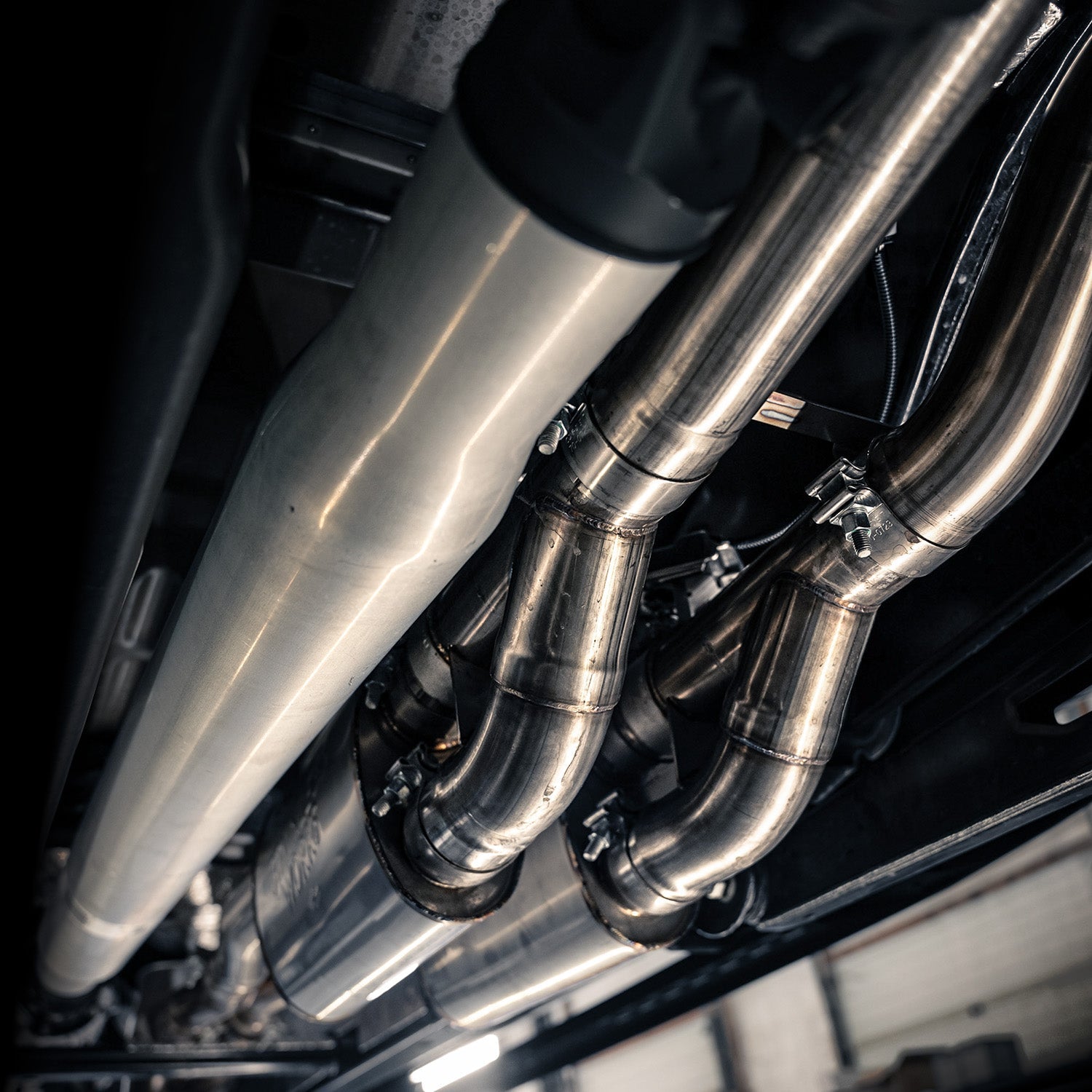 Stainless Works Cat - Back Exhaust, Black Tips 2023 - 2025 Raptor R - Speedlogix