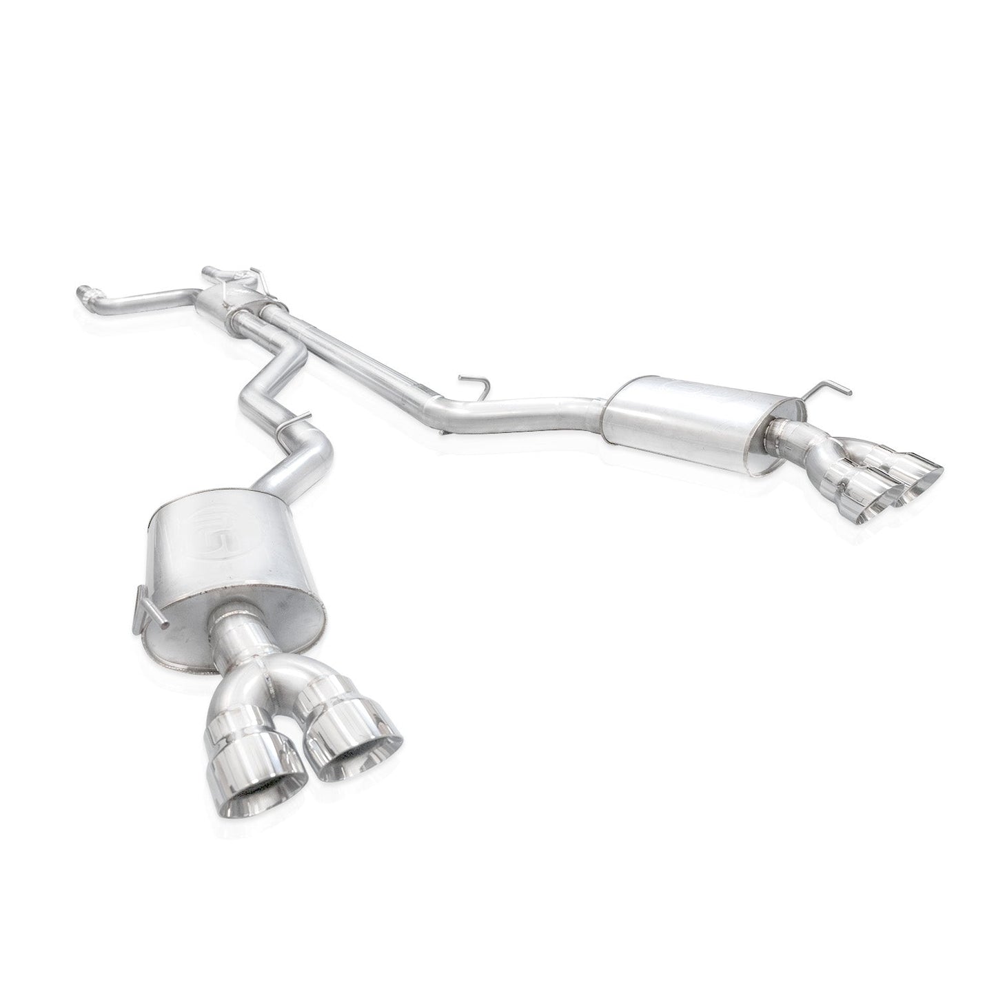Stainless Works Cat - Back Exhaust, Polished Tips 2020 - 2024 Explorer ST - Speedlogix