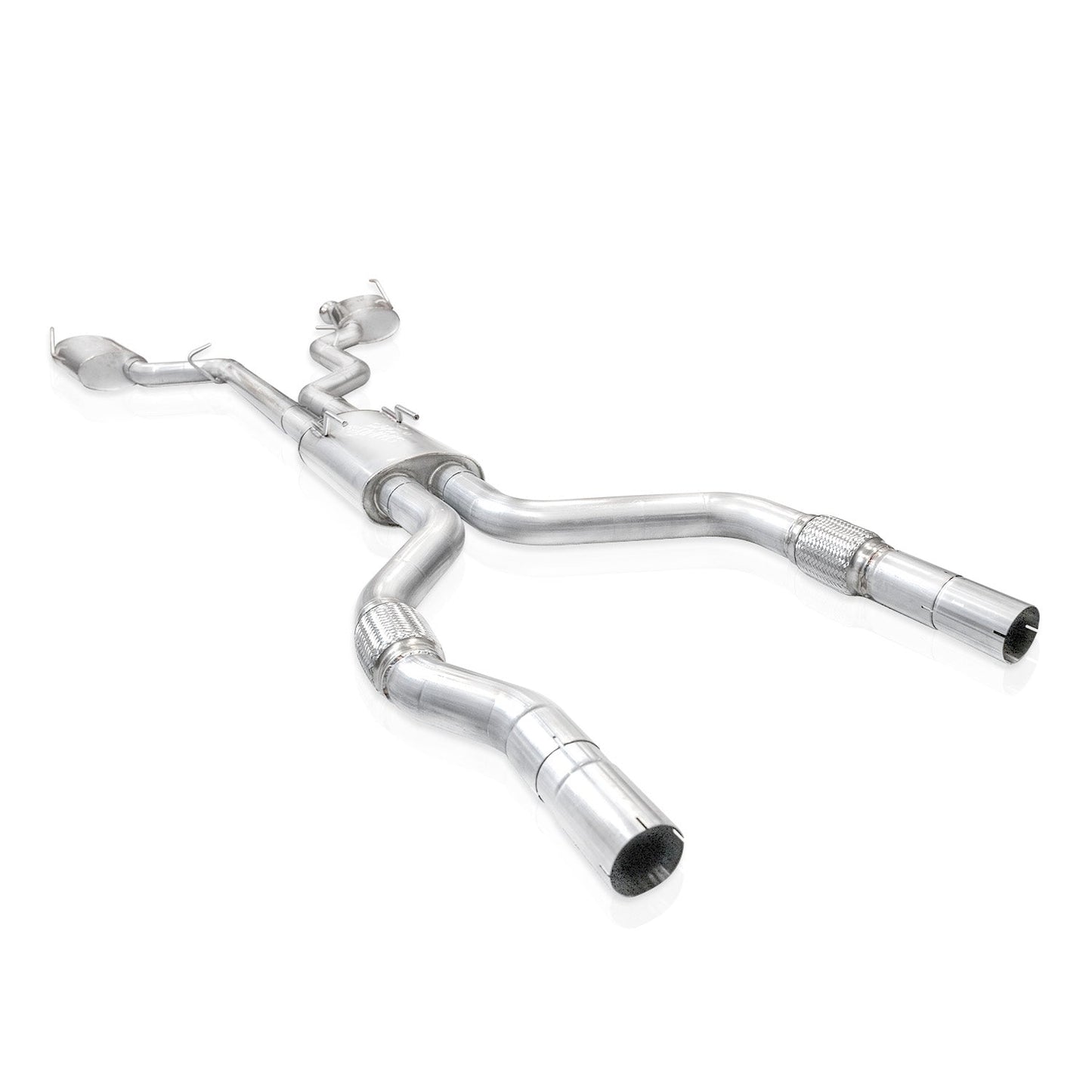 Stainless Works Cat - Back Exhaust, Polished Tips 2020 - 2024 Explorer ST - Speedlogix
