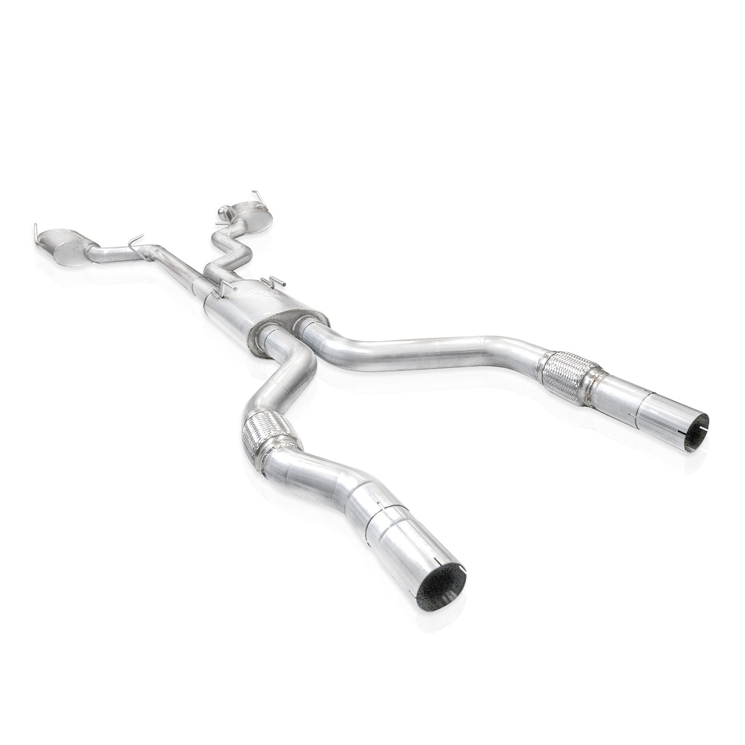 Stainless Works Cat - Back Exhaust, Polished Tips 2020 - 2024 Explorer ST - Speedlogix