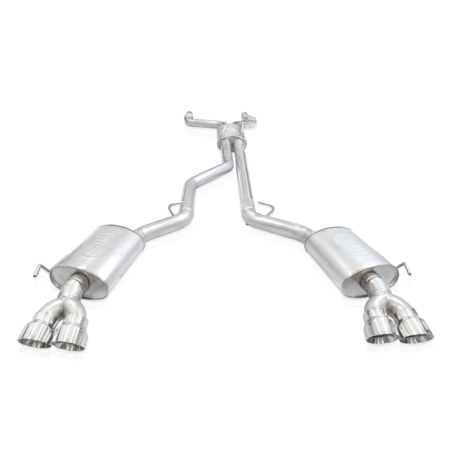 Stainless Works Cat - Back Exhaust, Polished Tips 2020 - 2024 Explorer ST - Speedlogix