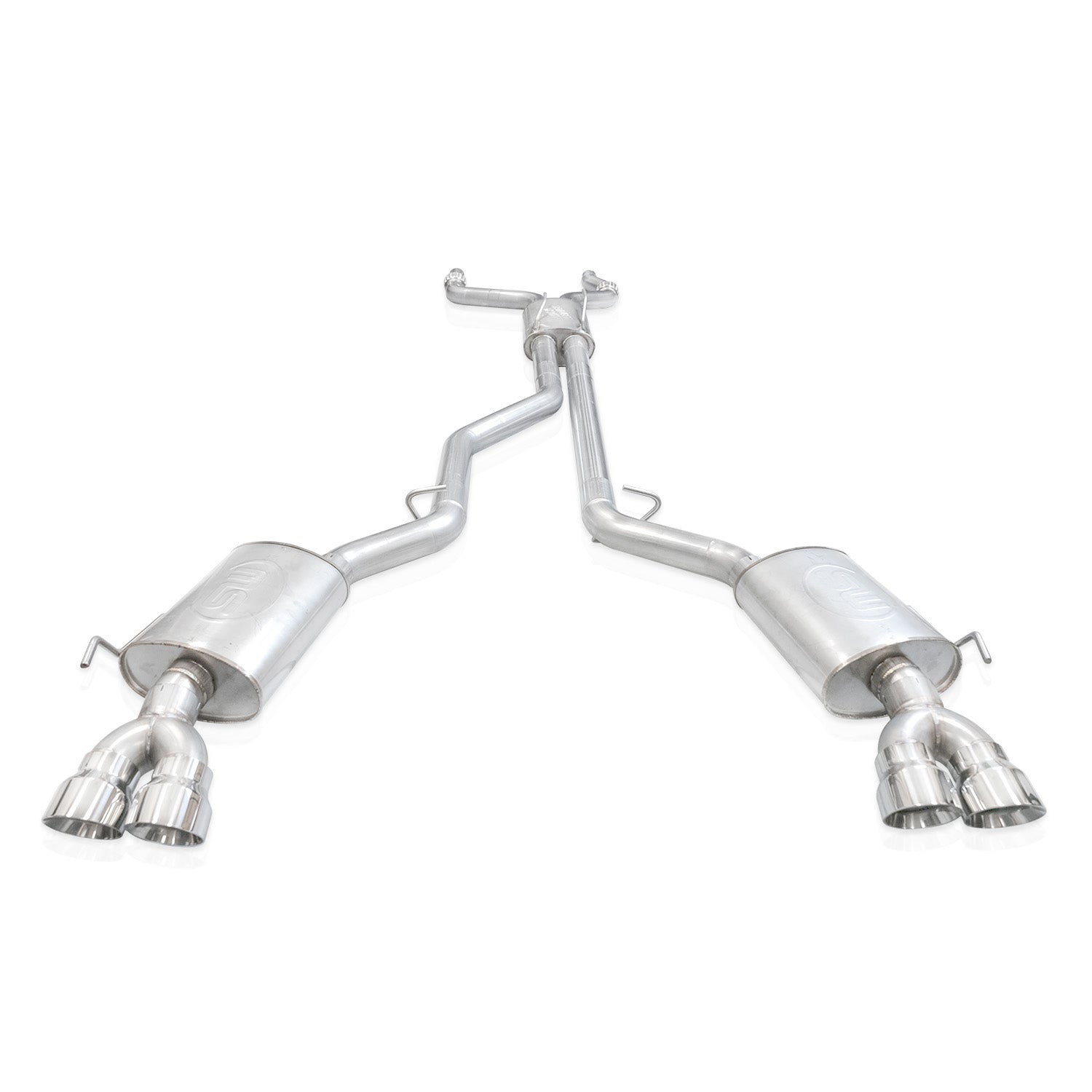 Stainless Works Cat - Back Exhaust, Polished Tips 2020 - 2024 Explorer ST - Speedlogix