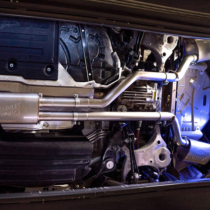 Stainless Works Cat - Back Exhaust, Polished Tips 2020 - 2024 Explorer ST - Speedlogix