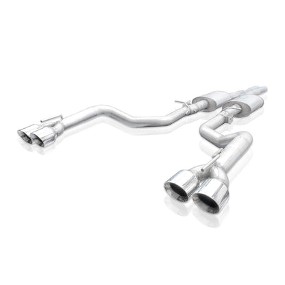 Stainless Works Redline Cat - Back Exhaust, Quad Tips 2015 - 2023 Challenger 6.2L/392/6.4L - Speedlogix