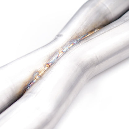 Stainless Works Redline Cat - Back Exhaust, Quad Tips 2015 - 2023 Challenger 6.2L/392/6.4L - Speedlogix