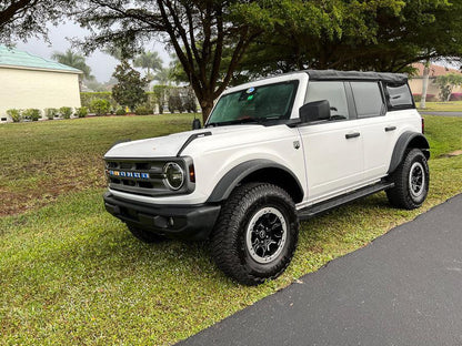 Standard Smoked Sidemarker Overlays (Front and Rear) - 2021+ Bronco (w/ Halogen Taillights) - Speedlogix