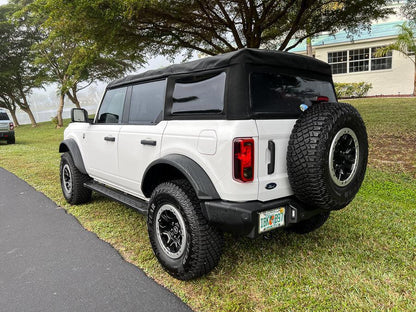 Standard Smoked Sidemarker Overlays (Front and Rear) - 2021+ Bronco (w/ Halogen Taillights)