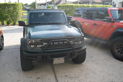 Stealth Clear Badlands Topographic Map Hood Overlay - 2021+ Bronco