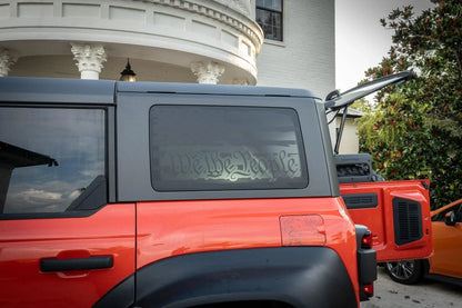 Stealth Clear Hardtop Side Window Overlays - 2021+ Bronco 4 Door - Speedlogix