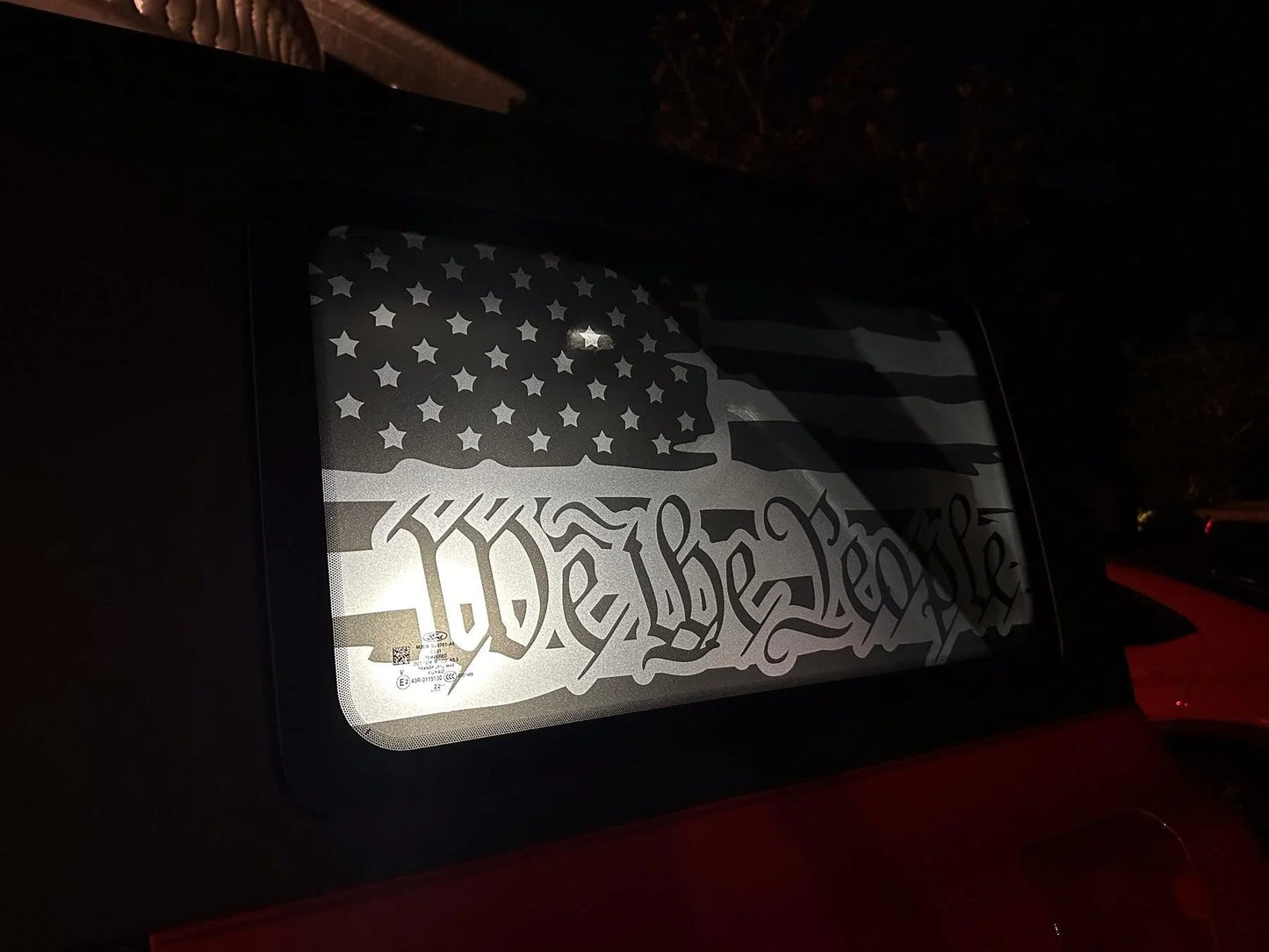 Stealth Clear Hardtop Side Window Overlays - 2021+ Bronco 4 Door - Speedlogix