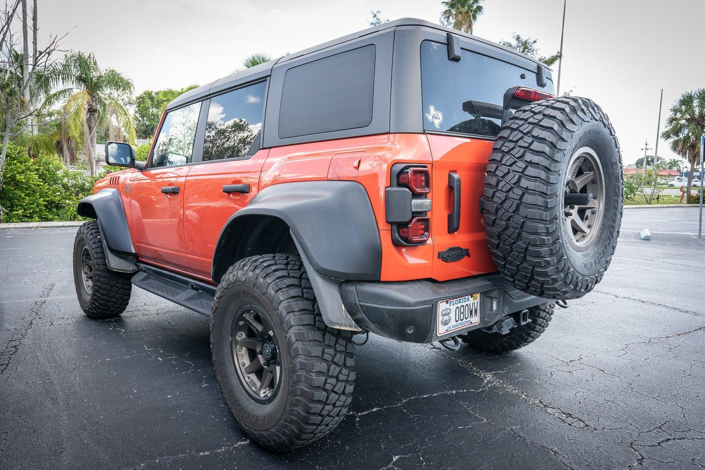 Stealth Clear Hardtop Side Window Overlays - 2021+ Bronco 4 Door - Speedlogix