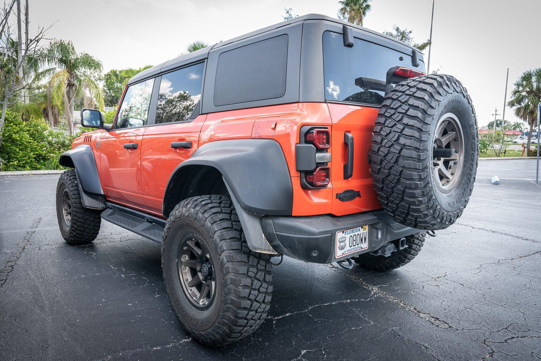 Stealth Clear Hardtop Side Window Overlays - 2021+ Bronco 4 Door - Speedlogix