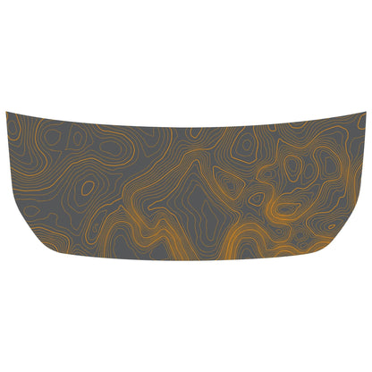 Stealth Topographic Map Hood Overlay (Printed Series) - 2021+ Bronco - Speedlogix