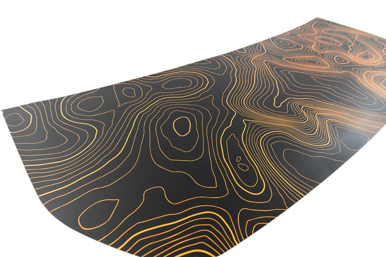 Stealth Topographic Map Hood Overlay (Printed Series) - 2021+ Bronco - Speedlogix