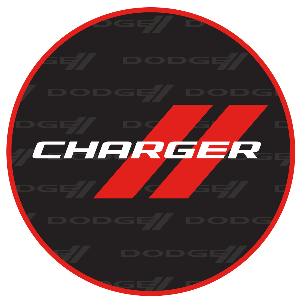 Sticker - Dodge Charger - Round - Speedlogix