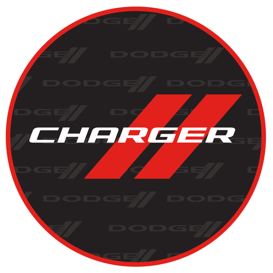 Sticker - Dodge Charger - Round - Speedlogix