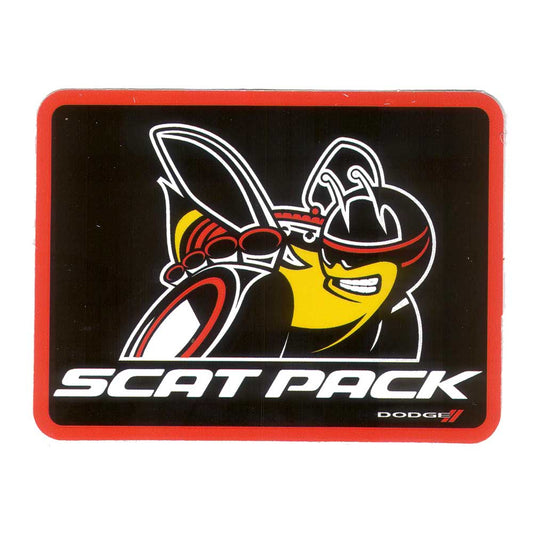 Sticker - Dodge Scat Pack Rectangle - Speedlogix