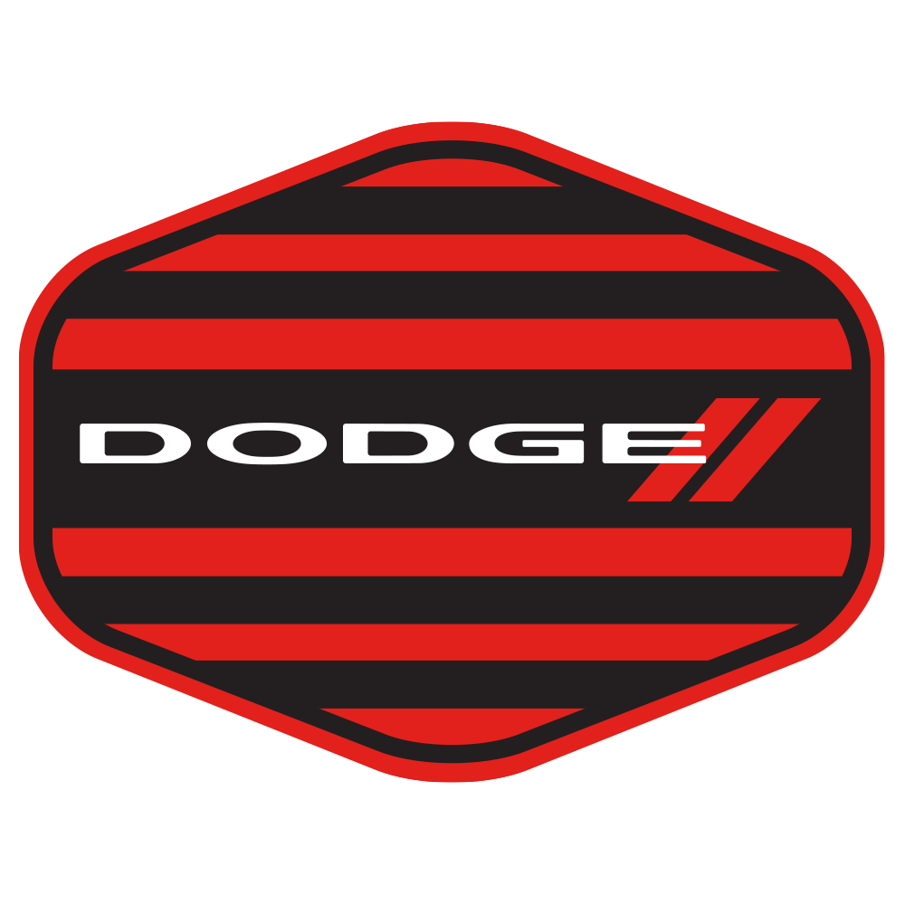 Sticker - Dodge Stripe Hex - Speedlogix