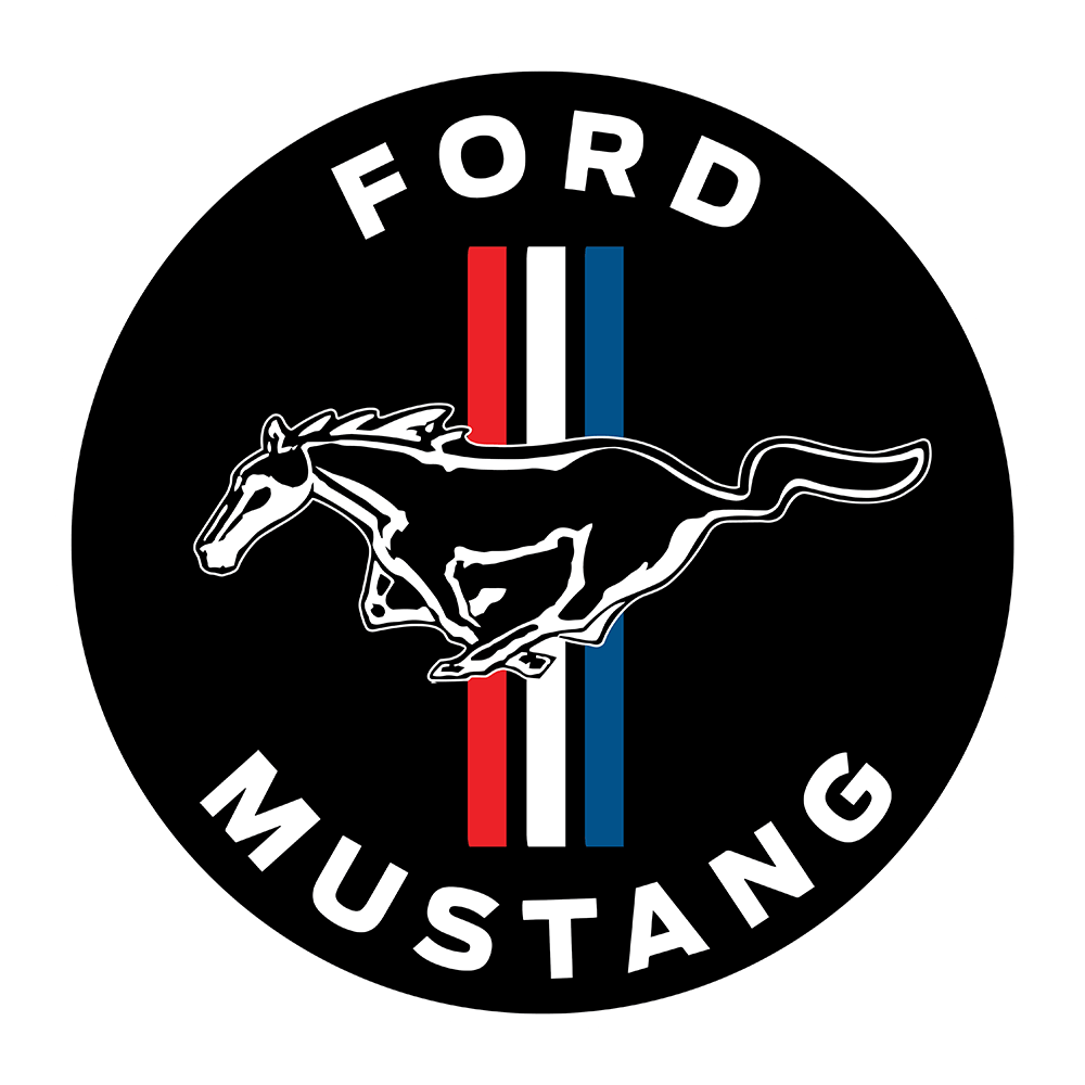 Sticker - Ford Mustang - Round - Speedlogix