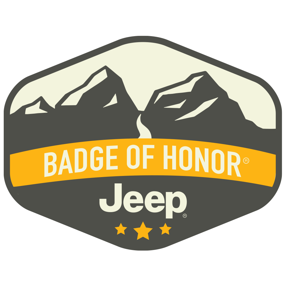 Sticker - Jeep® Badge of Honor Hex - Speedlogix