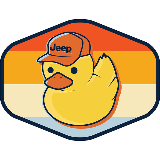 Sticker - Jeep® Duck Hex - Stripes - Speedlogix