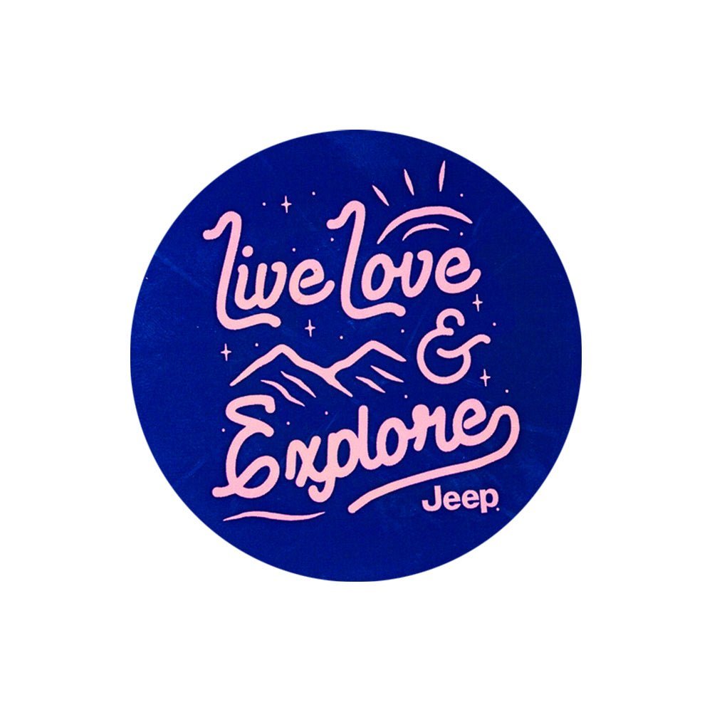 Sticker - Jeep® Live Love Explore - Speedlogix