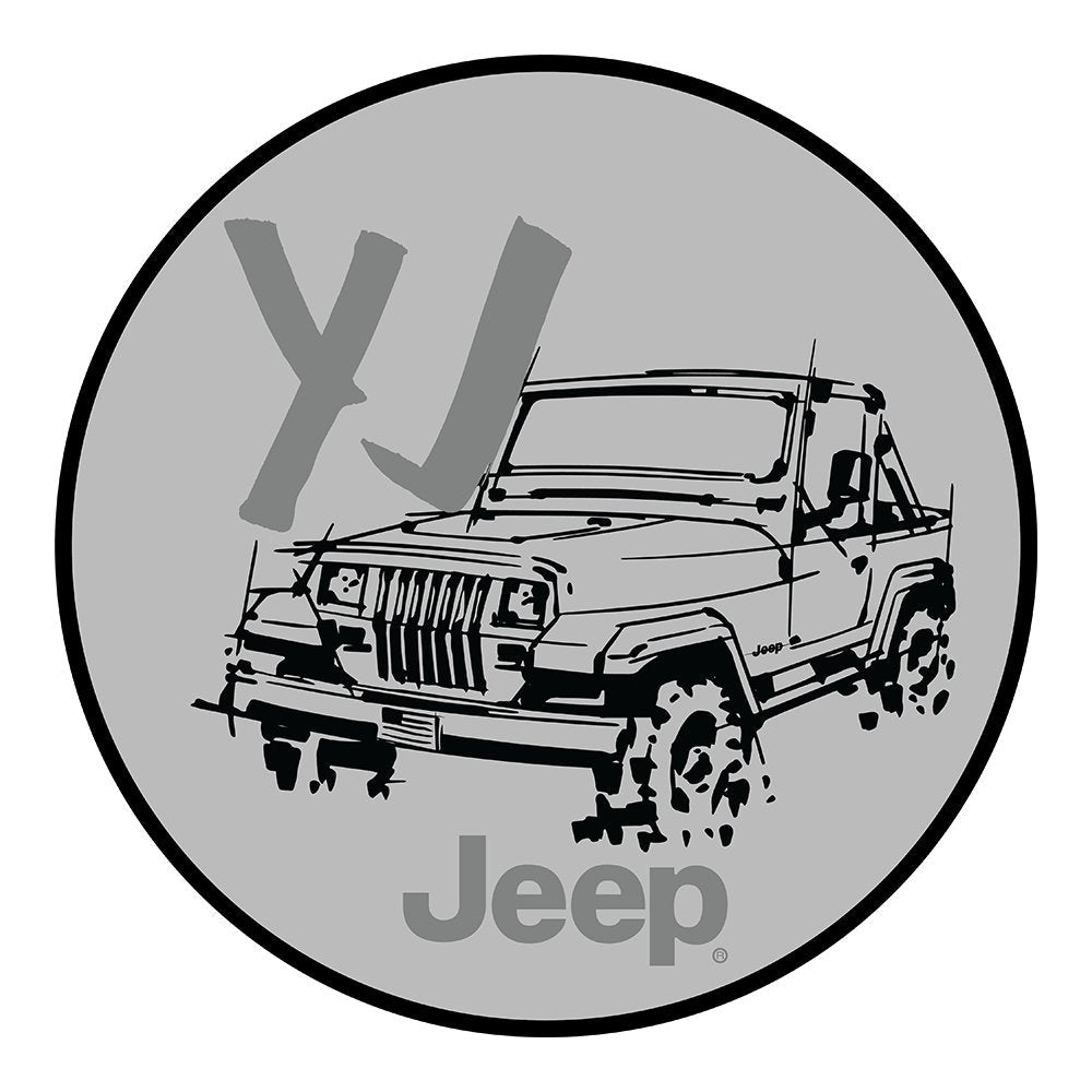 Sticker - Jeep® YJ - Round - Speedlogix