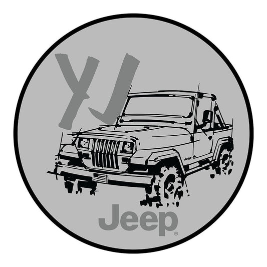 Sticker - Jeep® YJ - Round - Speedlogix