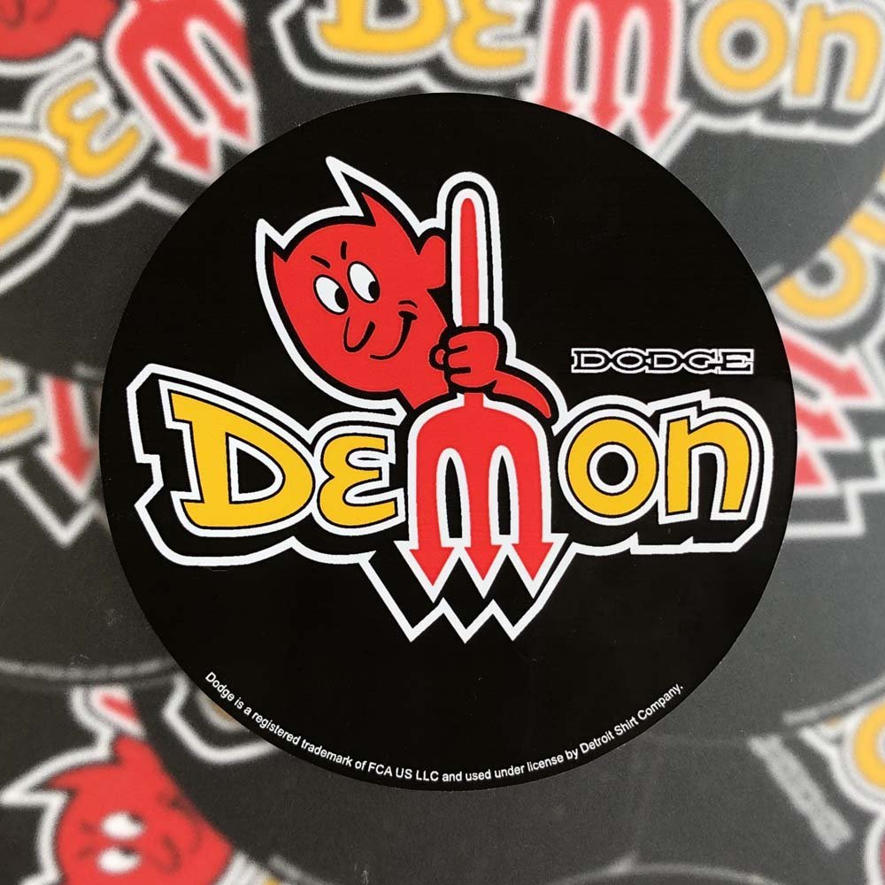 Sticker - Vintage Dodge Demon - Speedlogix