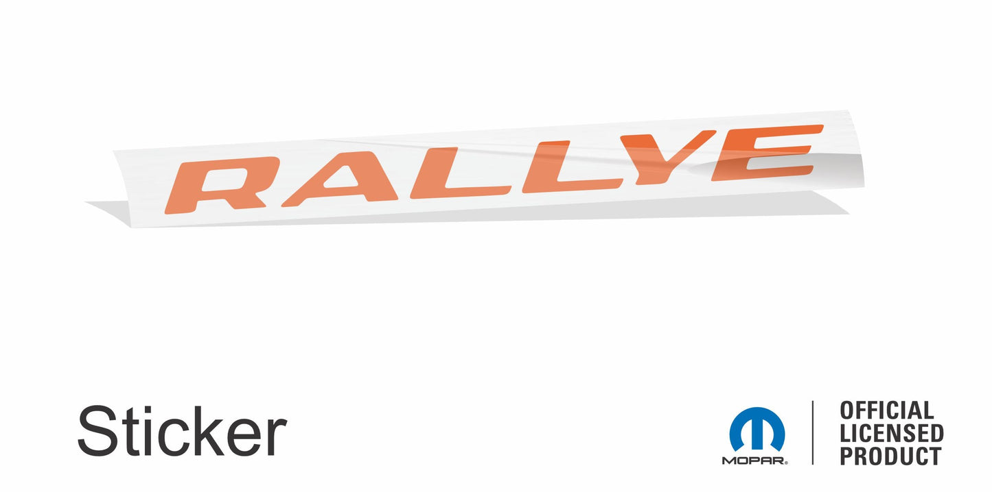 RALLYE Emblem Overlay Decal  - 2015-2017 Charger