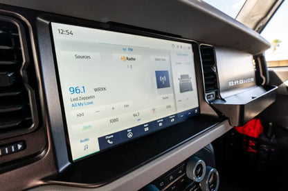 StickerFab 8" / 12" Sync 4 Matte Screen Protector Kit - 2021+ Bronco - Speedlogix