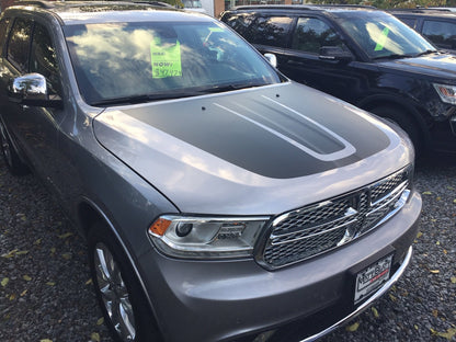 Stripe Hood Decal for 2021 - 2024 Dodge Durango - Speedlogix